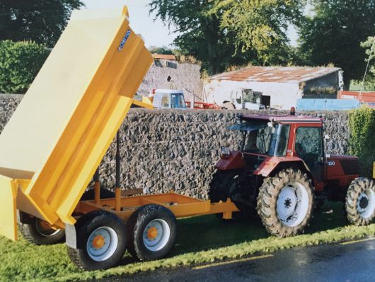 Early Chieftain dump trailer