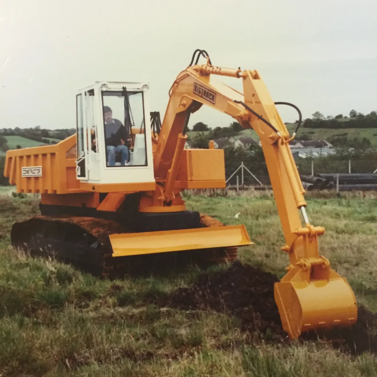 Chieftain peat industry excavator