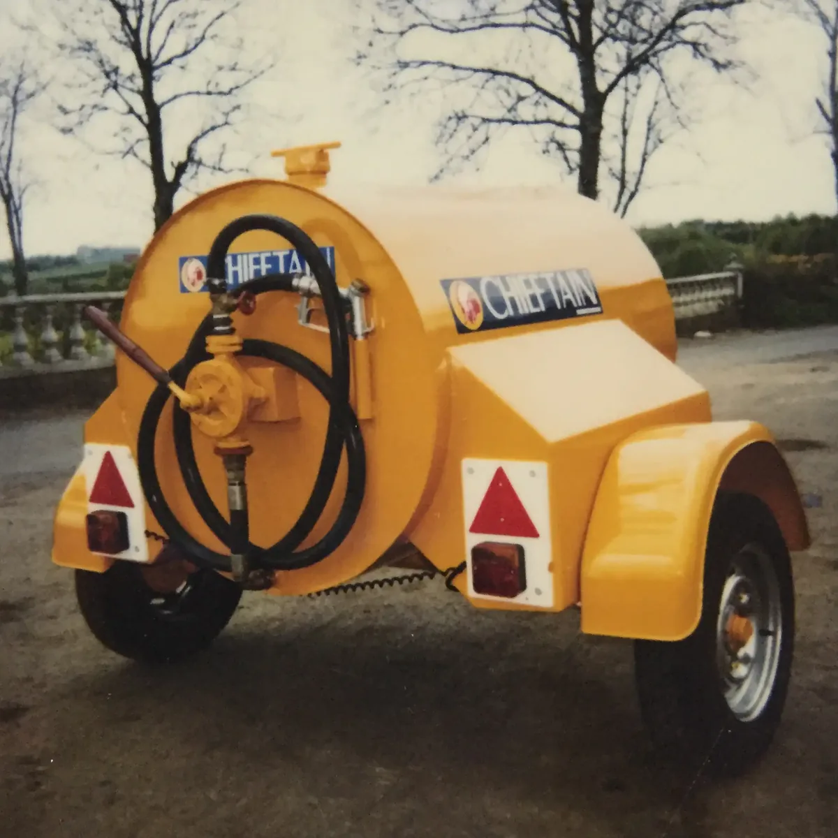 Early Chieftain fuel bowser