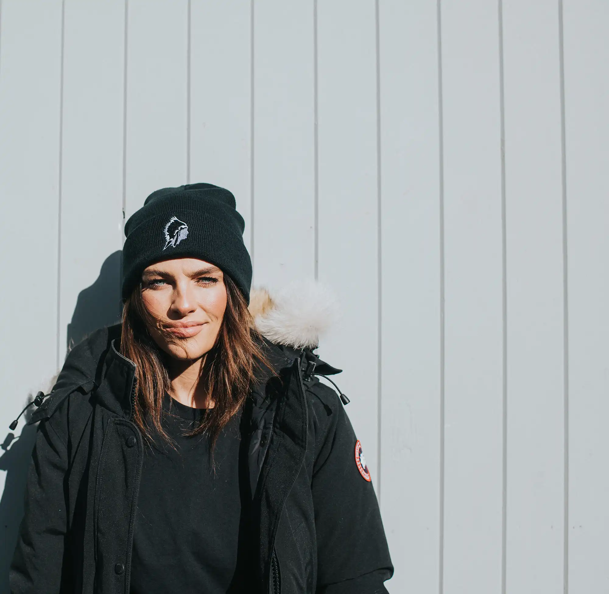 Chieftain Black Beanie