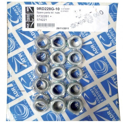 20MM Wheel Nut & Split Cone Washer (8 Pack)